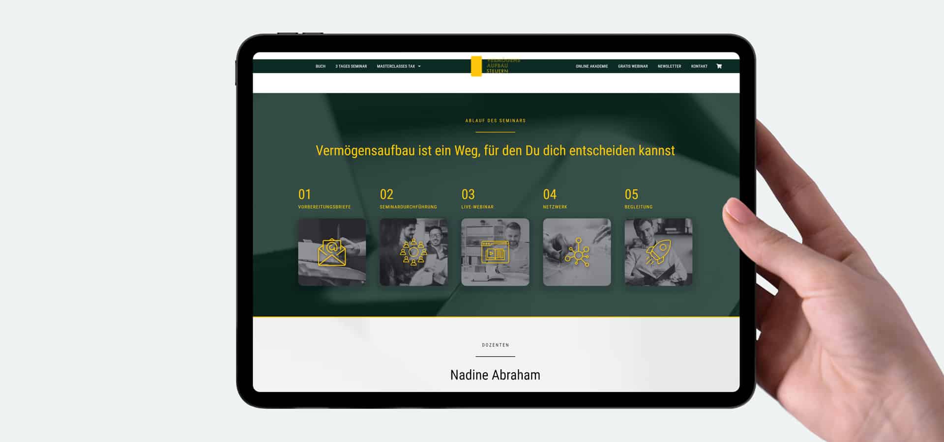 Vermögensaufbau Steuern – Projekteinblick 2