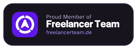 Proud Member of Freelancer Team – freelancerteam.de